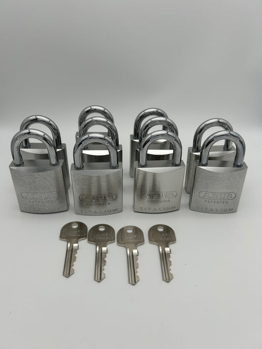 Keyed Alike Padlocks (QTY 10)